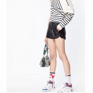 Zadig & Voltaire Black Shorts